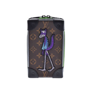 Louis Vuitton Monogram Soft Trunk Phone Brown Shoulder Bag
